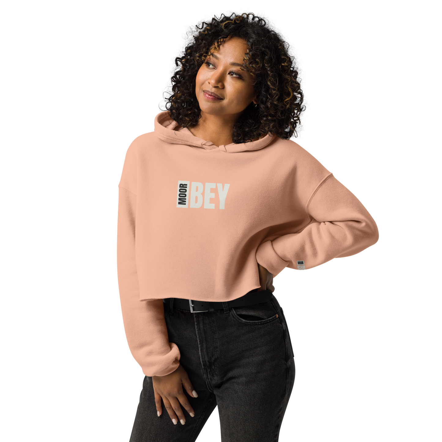 Moor Bey Crop Hoodie